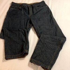 DULUTH TRADING CO, jeans, like new, washed and worn once, 36x30,